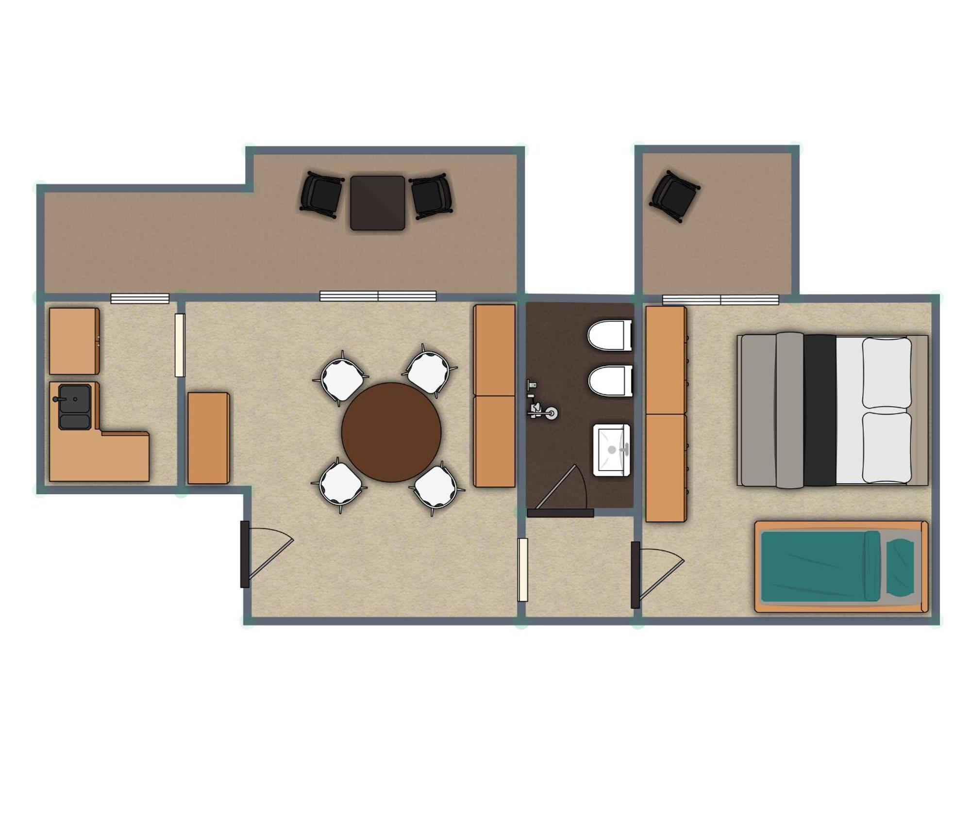 Residence Rainbow Bellaria-Igea Marina Phòng bức ảnh
